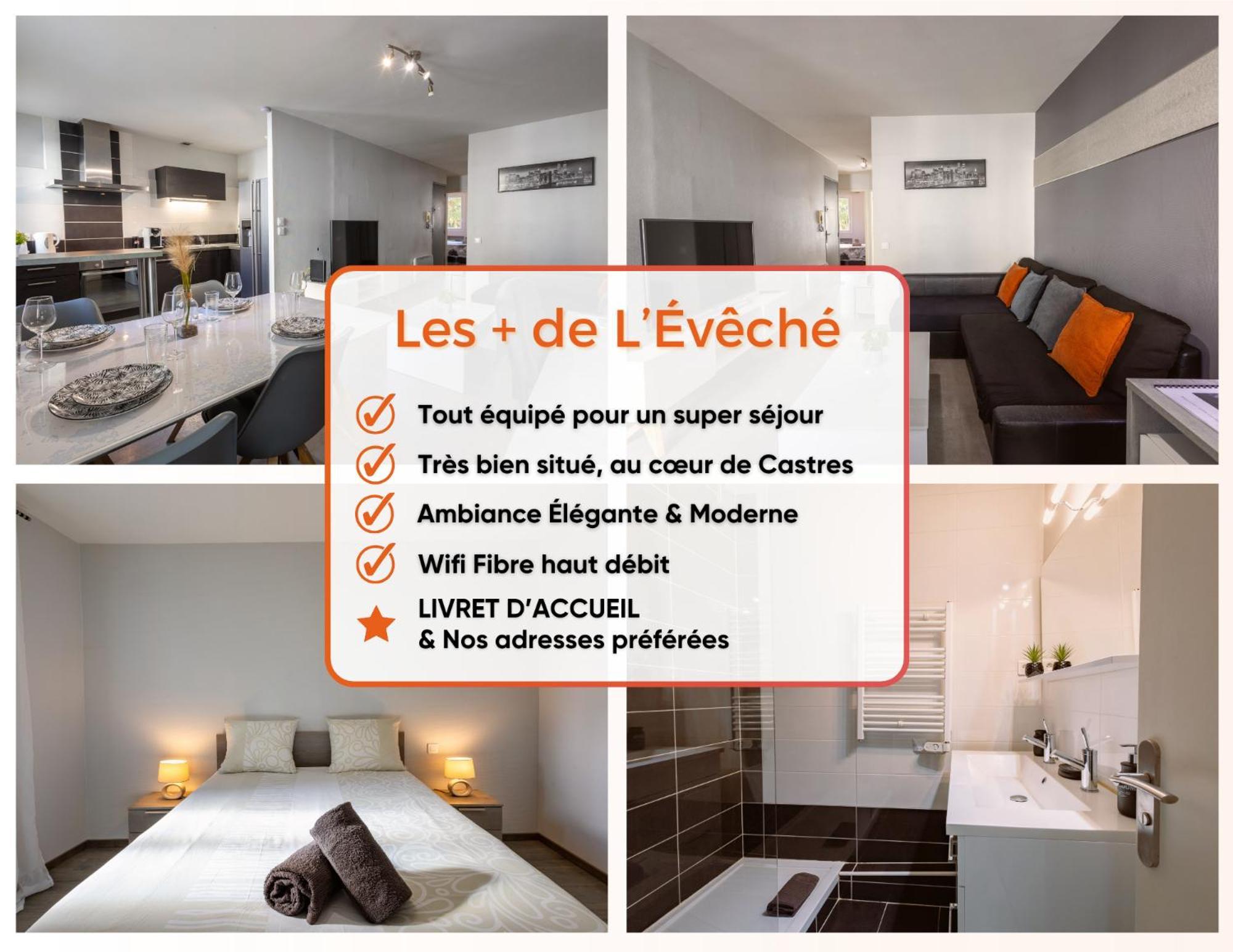 L'Eveche - T3 Spacieux & Traversant En Hypercentre Castres  Eksteriør billede